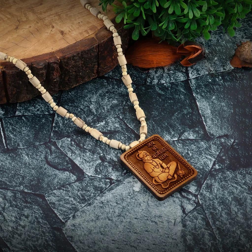Bageshwar Dham Tulsi Mala with Hanumanji Locket | Sacred Energy for Peace & Protection