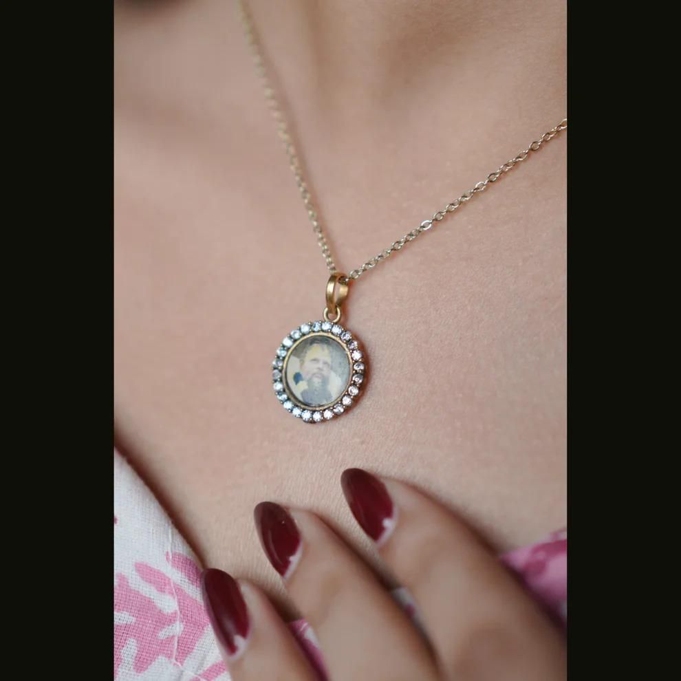 Premanand Maharaj Silver Pendant with Chain | Wearable Blessing for Daily Devotion