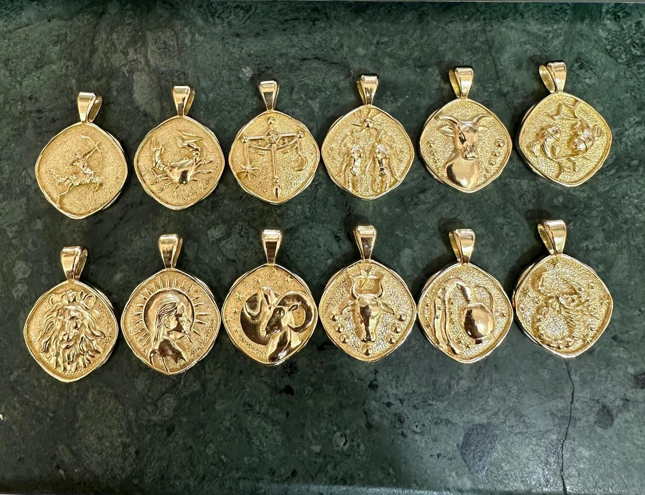 Gold-Plated Zodiac Necklace | Personalized Cosmic Energy Jewelry