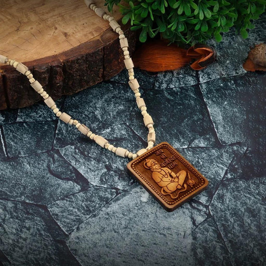 Bageshwar Dham Tulsi Mala with Hanumanji Locket | Sacred Energy for Peace & Protection