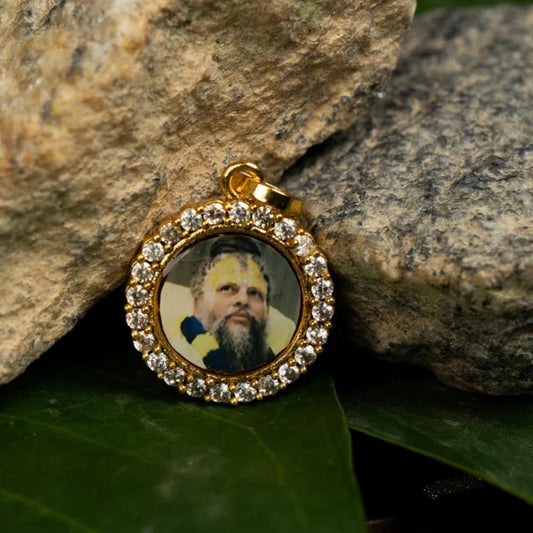 Premanand Maharaj Silver Pendant with Chain | Wearable Blessing for Daily Devotion
