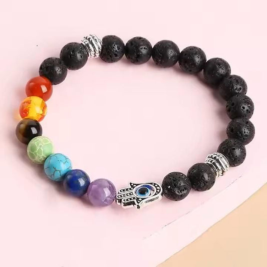 Classic 7 Chakra Healing Bracelet | Energy Alignment for Mind, Body & Spirit